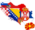 Ex Jugoslavia senza il Kosovo