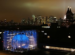 Planetario Hayden, parte del Centro Rose para la Tierra y el Espacio del Museo Americano de Historia Natural en la ciudad de Nueva York