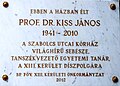 Prof. Dr. Kiss János