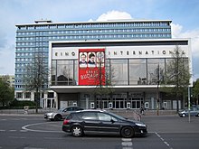 Shot of a Kino International cineplex in Berlin