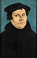 Martin Luther by Lucas Cranach der Ältere, painted in 1528