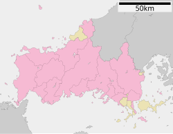 細江町の位置（山口県内）