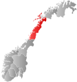 Location of Nordland