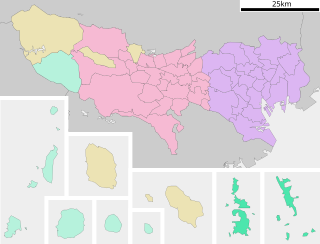 小笠原村位置図