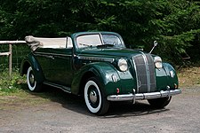 Første generation af Opel Admiral (1937–1939), her som cabriolet