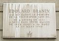 Édouard Branly résida au no 87 de 1928 à sa mort en 1940.