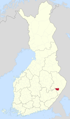 Lage von Rääkkylä in Finnland