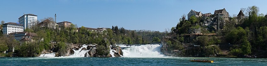 Panorama of the Rheinfall