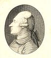 1774 – Johann Wolfgang Goethe, by Georg Friedrich Schmoll engraving by Nussbiegel