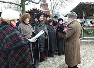 Kören sjunger