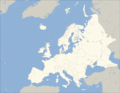 Carte administrative de l'Europe