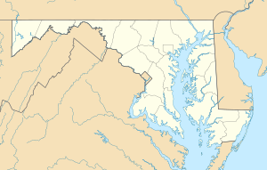 Аннаполіс. Карта розташування: Меріленд