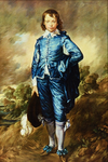 Unknown painter after Thomas Gainsboroughs ‚Blue Boy‘