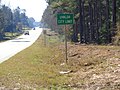 Uvalda City limit GA135SB