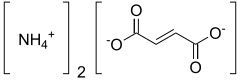 Image illustrative de l’article Fumarate d'ammonium