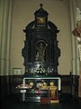 Barokowy ołtarz z relikwiami bł. Jana Balickiego