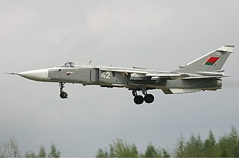En belarusisk Su-24.