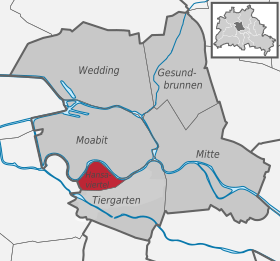 Localisation de Berlin-Hansaviertel