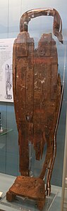 Sarcofaag van hout uit de piramide van Menkaoera British Museum
