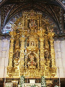 Retablo de la Capilla de Santa Tecla