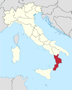Calabria – Localizzazione