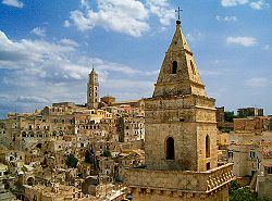 Panorama of Matera