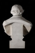 Cyprien Godebski, portrait of Gioacchino Rossini, signed marble 1865 05.tif