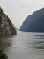 Iron Gate between Serbia and Romania