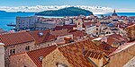 Gamla stan Dubrovnik med vy mot havet