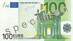 €100 obverse