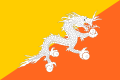 Bandera de Bután.
