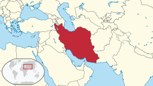 Iraani asendikaart