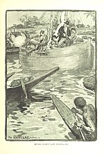 Thumbnail for File:Mungo Park's last stand, from 1892 book The Story of Africa and its Explorers.jpg