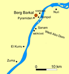 Napata am Berg Barkal und dessen Umgebung