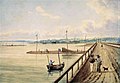 Québec vue du pont Dorchester, vers 1830