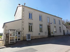 The town hall in Roche-d'Agoux