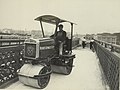 Road roller on Sydney Harbour Bridge, Australia