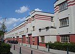 J.M. van Hardeveld. Woningen, Hendrick Croesinckstraat, Rotterdam. 1923.