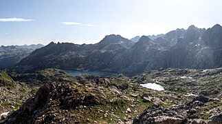 Circo de Saboredo, uno de los lugares propuestos de nacimiento del Garona, en concreto del Ruda-Garona.