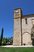 Le clocher-mur de l'église