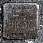 Stolperstein, Kurfürstenstraße 50, in Berlin-Tiergarten