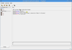 Скриншот программы Tkabber