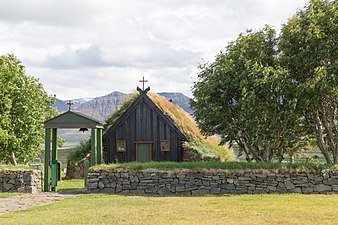 Iglesia en Víðimýri.
