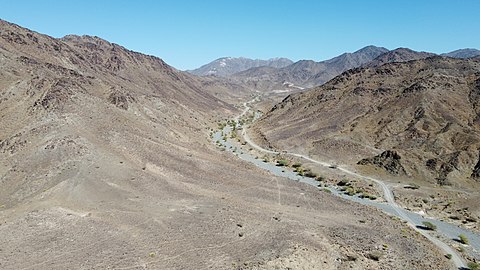 The Wadi Shawkah in the United Arab Emirates