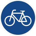 237 - (extra Weg för) Radfohrers