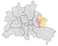 Deutsch: Wahlkreis Marzahn-Hellersdorf 4 für die Wahlen zum Abgeordnetenhaus von Berlin. Stand 2006