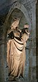 Vierge à l'Enfant, statue du XIIIe siècle, abbaye de Fontenay