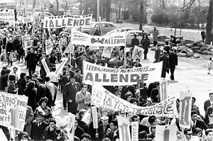 Allende destekçileri