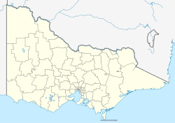 Ballarat ubicada en Victoria (Australia)