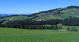 Zicht op Bleiken bei Oberdiessbach